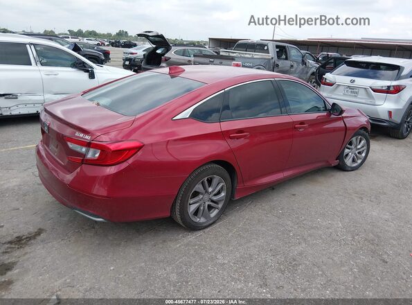 1HGCV1F13LA136109 2020 HONDA ACCORD Red Tył prawy