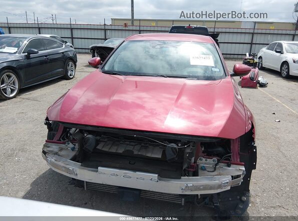 1HGCV1F13LA136109 2020 HONDA ACCORD Red Widok wnętrza z tyłu