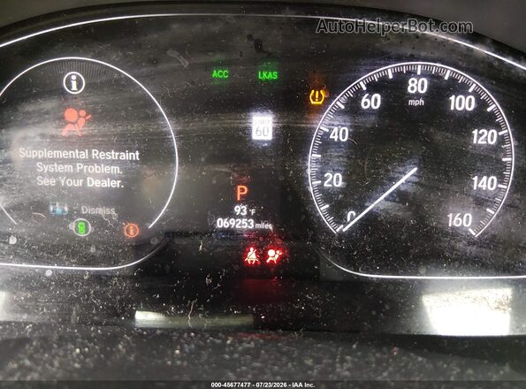 1HGCV1F13LA136109 2020 HONDA ACCORD Red 