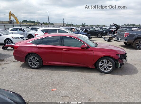 1HGCV1F13LA136109 2020 HONDA ACCORD Red Widok wnętrza 360 stopni