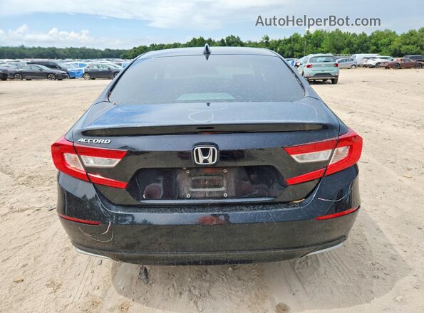 1HGCV1F13LA149376 2020 HONDA ACCORD Black Vista trasera