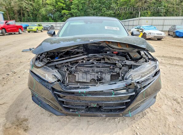 1HGCV1F13LA149376 2020 HONDA ACCORD Black Vista frontal