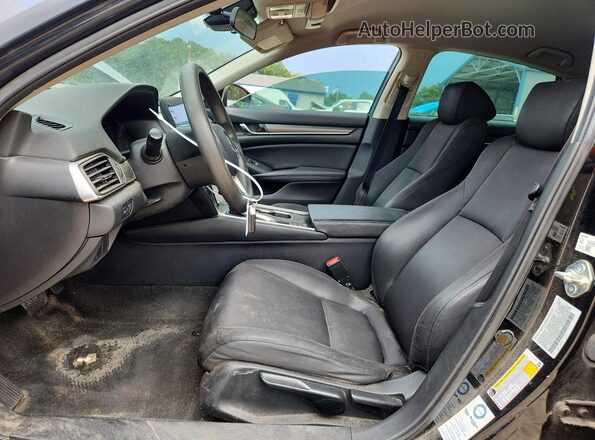 1HGCV1F13LA149376 2020 HONDA ACCORD Black Vista interior delantera