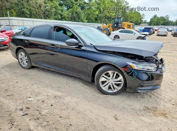 1HGCV1F13LA149376 2020 HONDA ACCORD Black Delantero derecho
