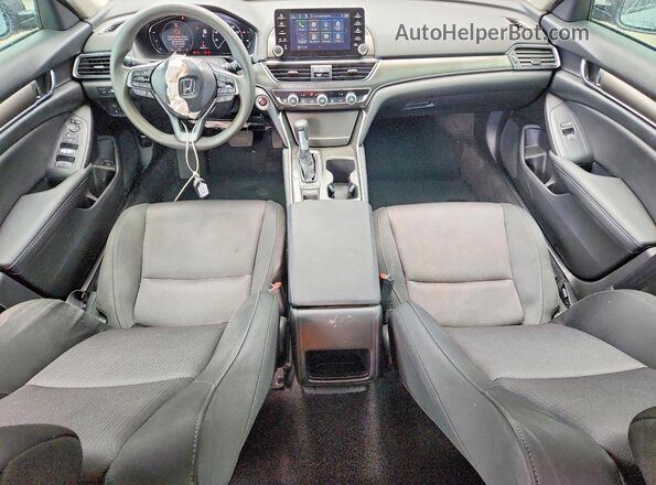 1HGCV1F13MA007210 2021 HONDA ACCORD Gray წინა პანელის ხედი