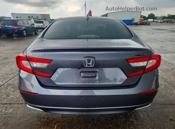 1HGCV1F13MA007210 2021 HONDA ACCORD Gray უკანა ხედი