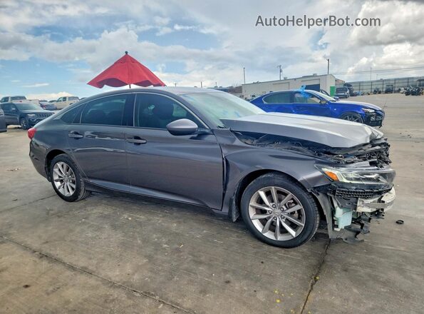 1HGCV1F13MA007210 2021 HONDA ACCORD Gray წინა მარჯვენა