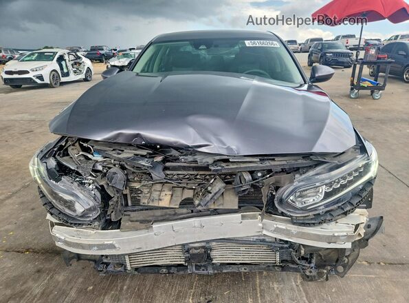 1HGCV1F13MA007210 2021 HONDA ACCORD Gray წინა ხედი