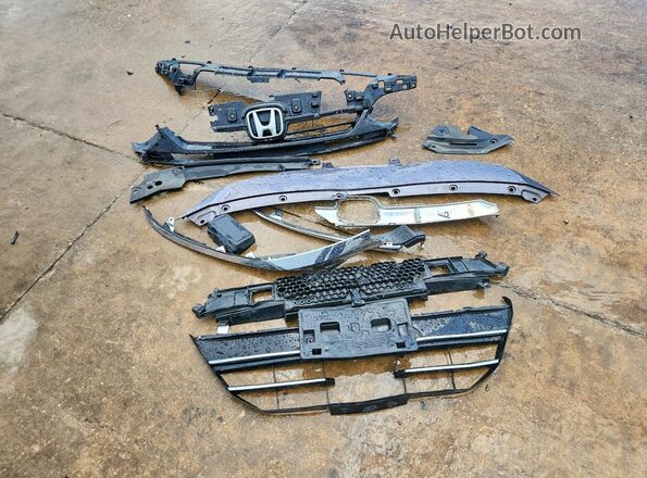 1HGCV1F13MA007210 2021 HONDA ACCORD Gray ძრავის განყოფილების ხედი