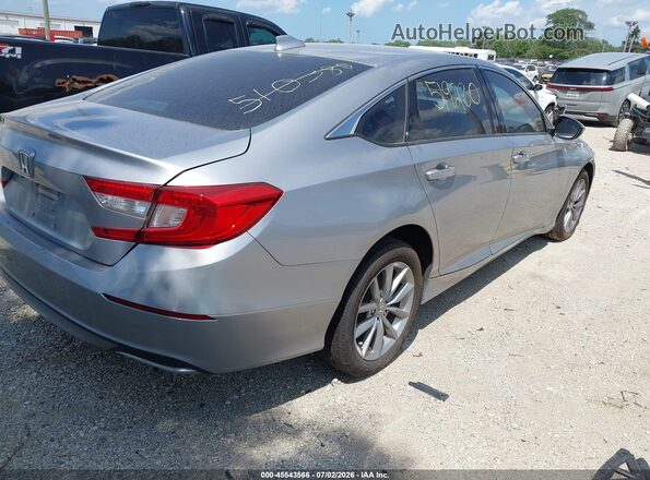 1HGCV1F13MA044225 2021 HONDA ACCORD Silver Հետևի աջ