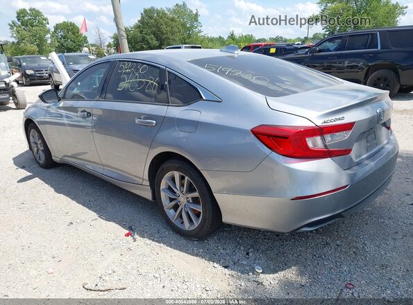 1HGCV1F13MA044225 2021 HONDA ACCORD Silver Հետևի ձախ