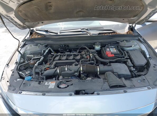 1HGCV1F13MA044225 2021 HONDA ACCORD Silver Հետևի տեսք