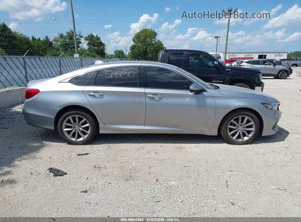 1HGCV1F13MA044225 2021 HONDA ACCORD Silver Սալոնի հետևի տեսք