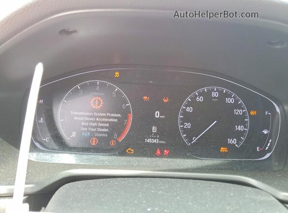1HGCV1F13MA063888 2021 HONDA ACCORD Red Instrument cluster view