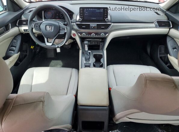1HGCV1F13MA063888 2021 HONDA ACCORD Red Dashboard view