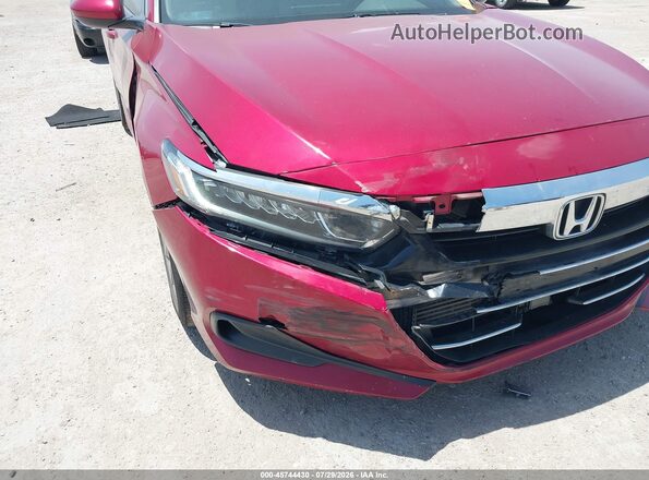 1HGCV1F13MA094977 2021 HONDA ACCORD Burgundy Դիմացի տեսք