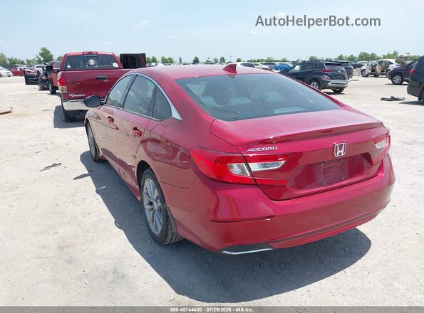 1HGCV1F13MA094977 2021 HONDA ACCORD Burgundy Հետևի ձախ