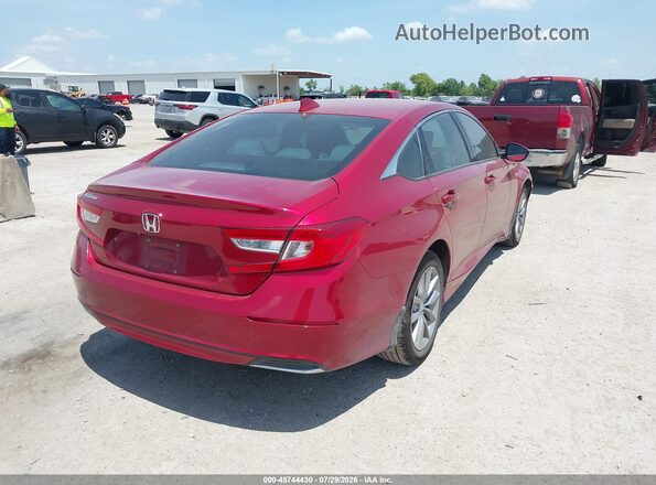 1HGCV1F13MA094977 2021 HONDA ACCORD Burgundy Հետևի աջ