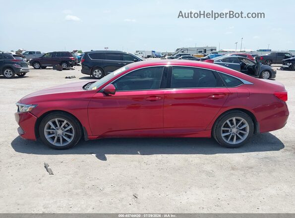 1HGCV1F13MA094977 2021 HONDA ACCORD Burgundy Սալոնի 360 աստիճան տեսք