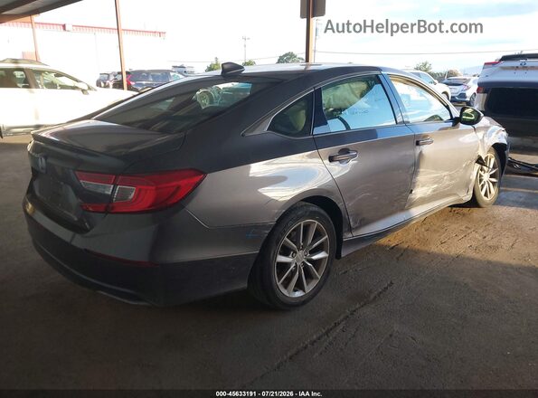 1HGCV1F13MA117612 2021 HONDA ACCORD Серый Задняя правая четверть