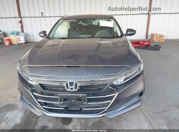 1HGCV1F13MA117612 2021 HONDA ACCORD Серый Вид щитка приборов