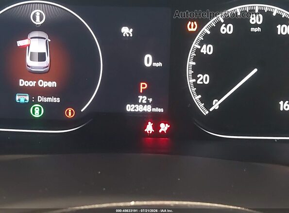 1HGCV1F13MA117612 2021 HONDA ACCORD Серый 