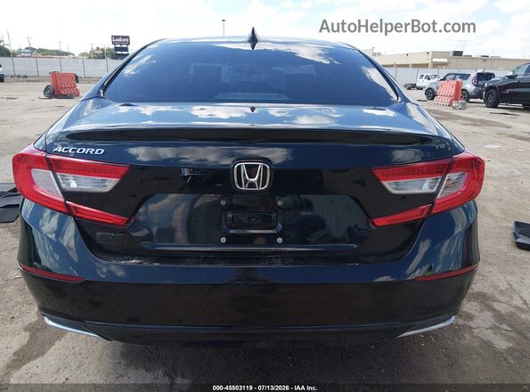 1HGCV1F14JA023346 2018 HONDA ACCORD Черный 