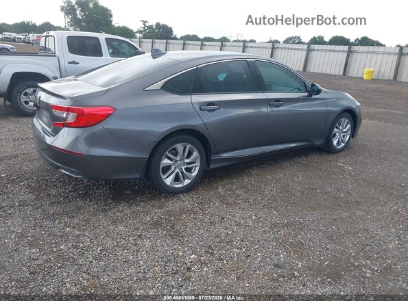 1HGCV1F14JA061563 2018 HONDA ACCORD Gray Rear right