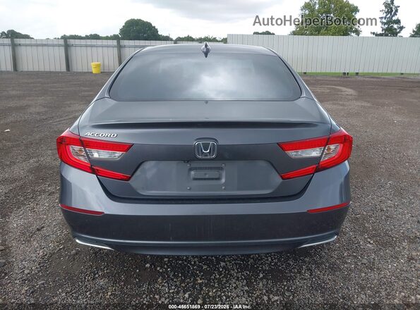 1HGCV1F14JA061563 2018 HONDA ACCORD Gray 