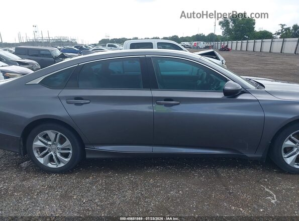 1HGCV1F14JA061563 2018 HONDA ACCORD Gray Rear interior view