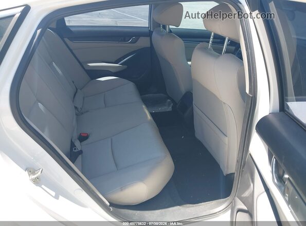 1HGCV1F14JA066245 2018 HONDA ACCORD White VIN sticker view