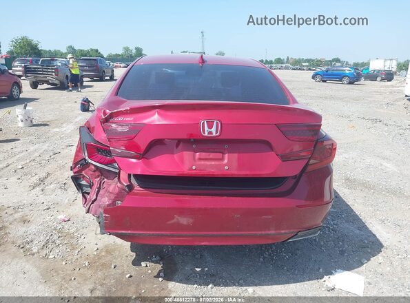 1HGCV1F14JA072143 2018 HONDA ACCORD Burgundy 