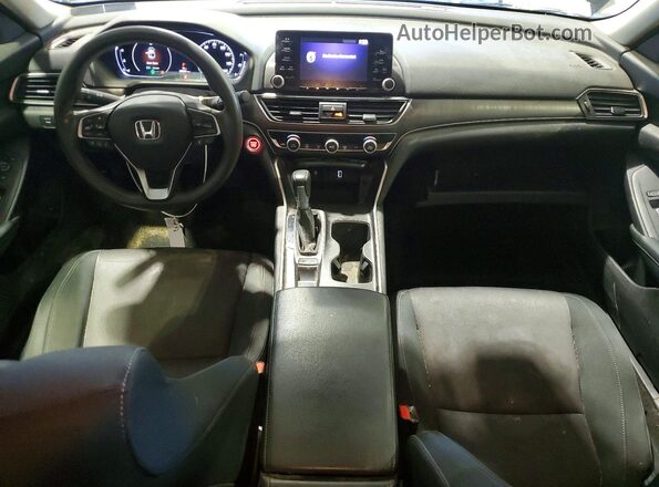 1HGCV1F14JA081795 2018 HONDA ACCORD Black Вид панелі приладів