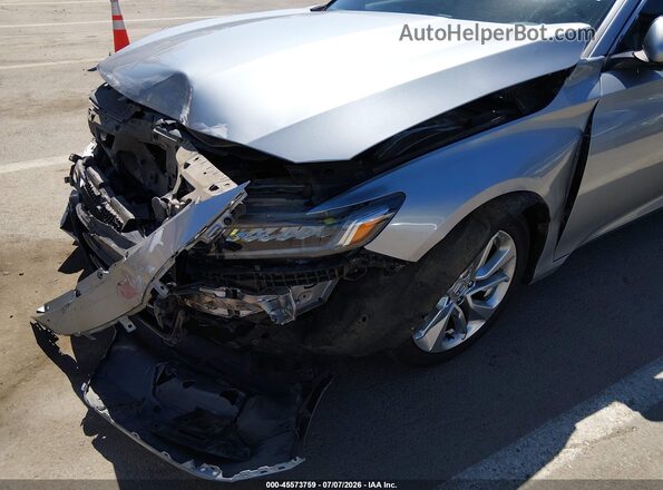 1HGCV1F14JA153949 2018 HONDA ACCORD Silver Вид спереду