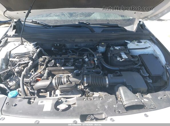 1HGCV1F14JA164417 2018 HONDA ACCORD White Vista trasera