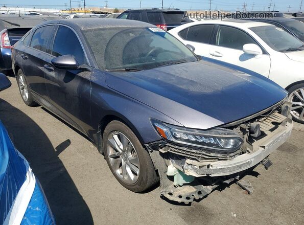 1HGCV1F14JA235034 2018 HONDA ACCORD Gray Առջևի աջ