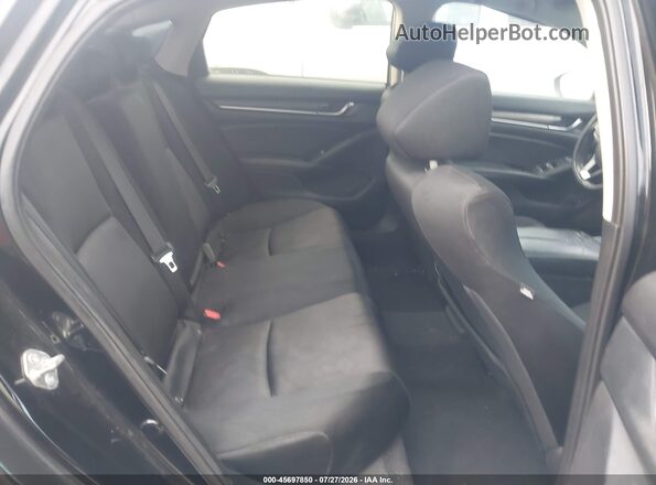 1HGCV1F14JA241285 2018 HONDA ACCORD Black Вид наклейки з VIN-кодом