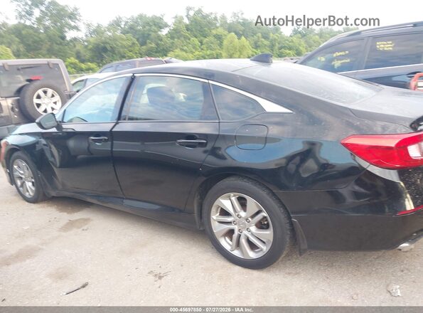 1HGCV1F14JA241285 2018 HONDA ACCORD Black Панорамний вид салону 360°