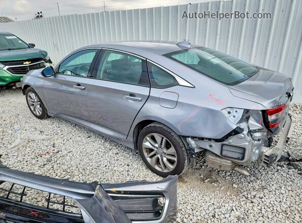 1HGCV1F14KA061192 2019 HONDA ACCORD Silver Հետևի ձախ