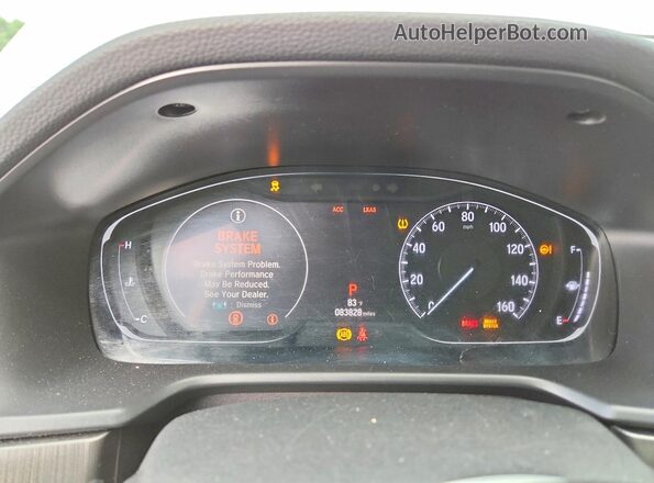 1HGCV1F14KA061192 2019 HONDA ACCORD Silver Սարքավորումների վահանակի տեսք