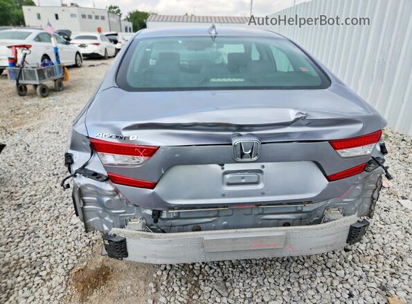 1HGCV1F14KA061192 2019 HONDA ACCORD Silver Հետևի տեսք