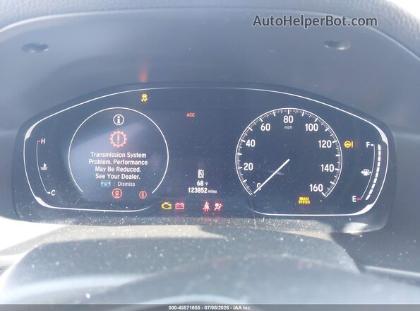 1HGCV1F14KA077067 2019 HONDA ACCORD Gray Հետևի նստատեղերի տեսք