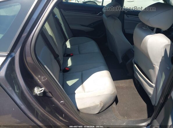 1HGCV1F14KA077067 2019 HONDA ACCORD Gray VIN կոդի պիտակի տեսք