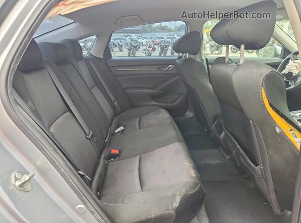 1HGCV1F14KA094760 2019 HONDA ACCORD Silver Հետևի նստատեղերի տեսք