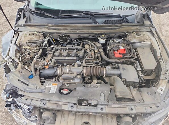1HGCV1F14KA094760 2019 HONDA ACCORD Silver Սալոնի հետևի տեսք