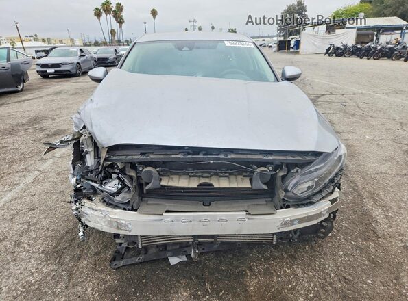 1HGCV1F14KA094760 2019 HONDA ACCORD Silver Դիմացի տեսք