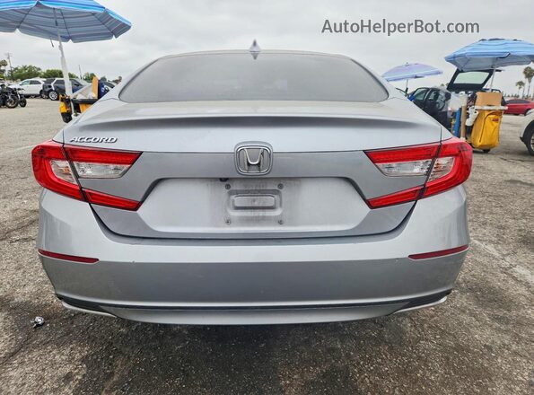 1HGCV1F14KA094760 2019 HONDA ACCORD Silver Հետևի տեսք