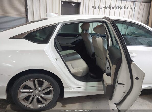 1HGCV1F14KA108558 2019 HONDA ACCORD Белый Вид наклейки с VIN-кодом