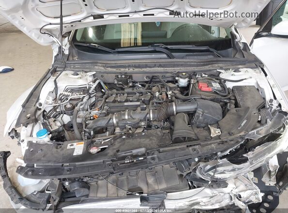 1HGCV1F14KA108558 2019 HONDA ACCORD Белый Вид сзади