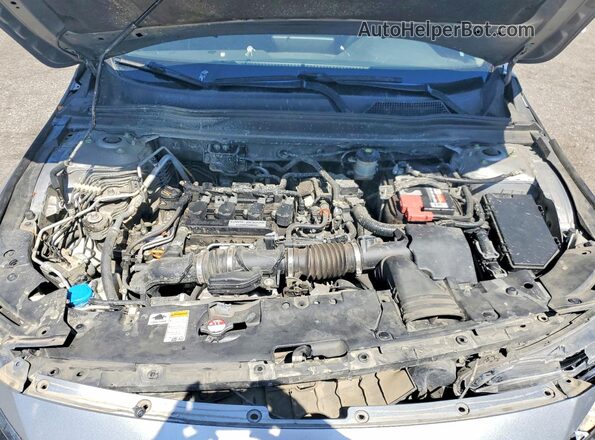 1HGCV1F14KA120211 2019 HONDA ACCORD Silver Widok wnętrza z tyłu